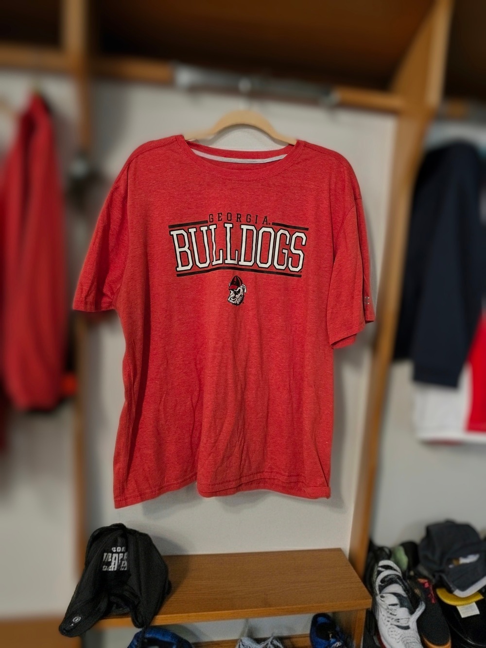 Champion Georgia Bulldogs Red Short-Sleeve Tee - Picture 2 of 5